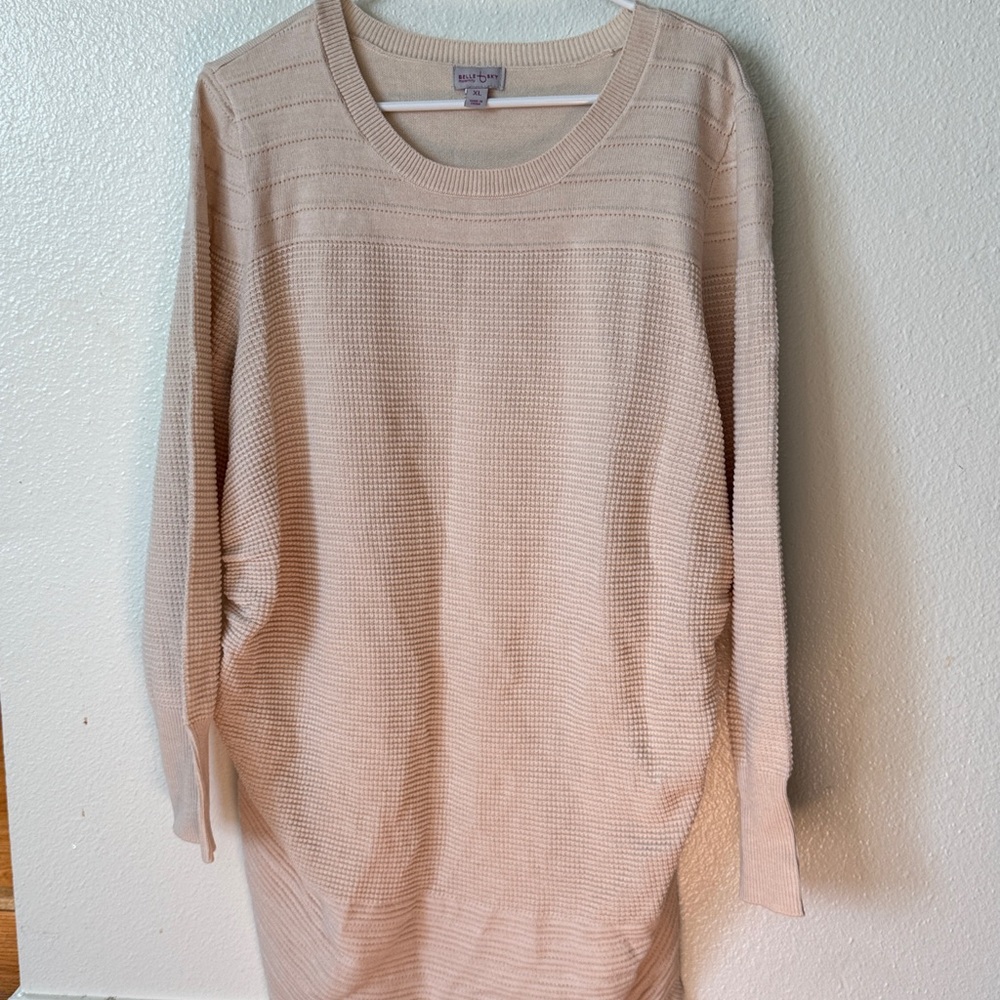 Elle Beige Knit Top